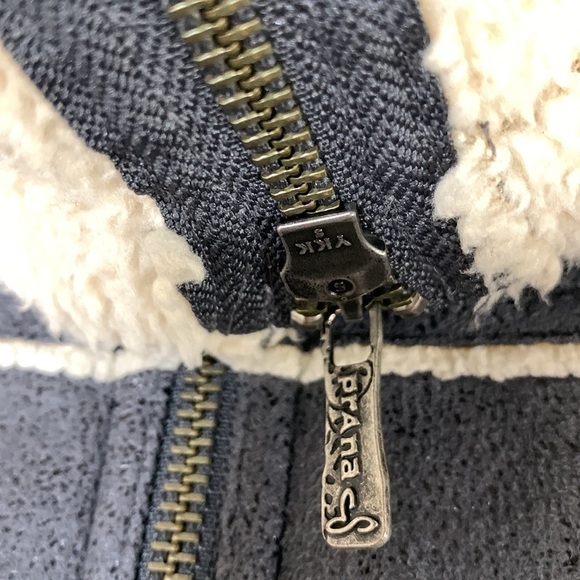 NWOT. Prana Large Esme Faux Suede Sherpa Lined Motor Jacket. - Picture 4 of 12